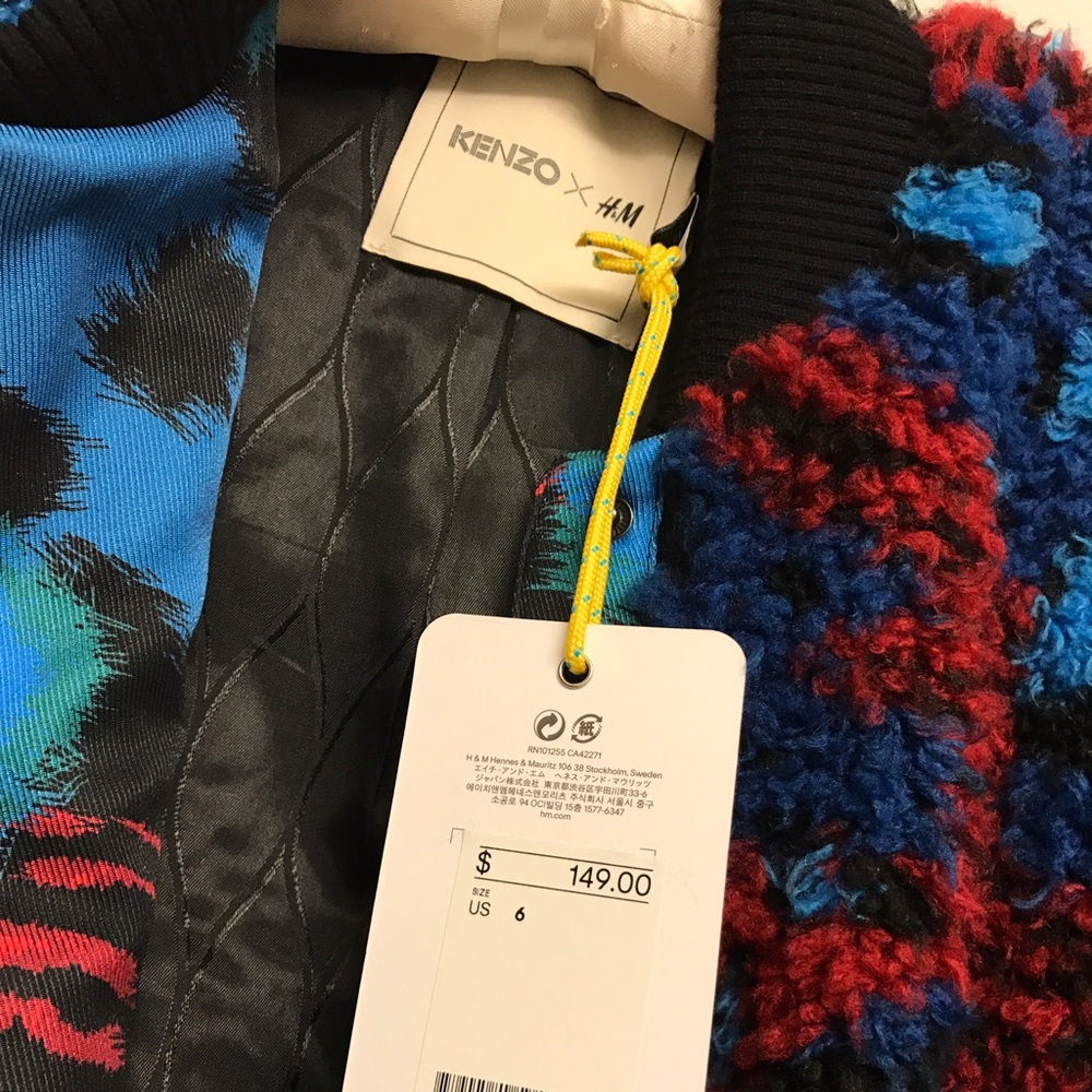 Kenzo Multicolor Textured Jacket - Picture 3 of 6